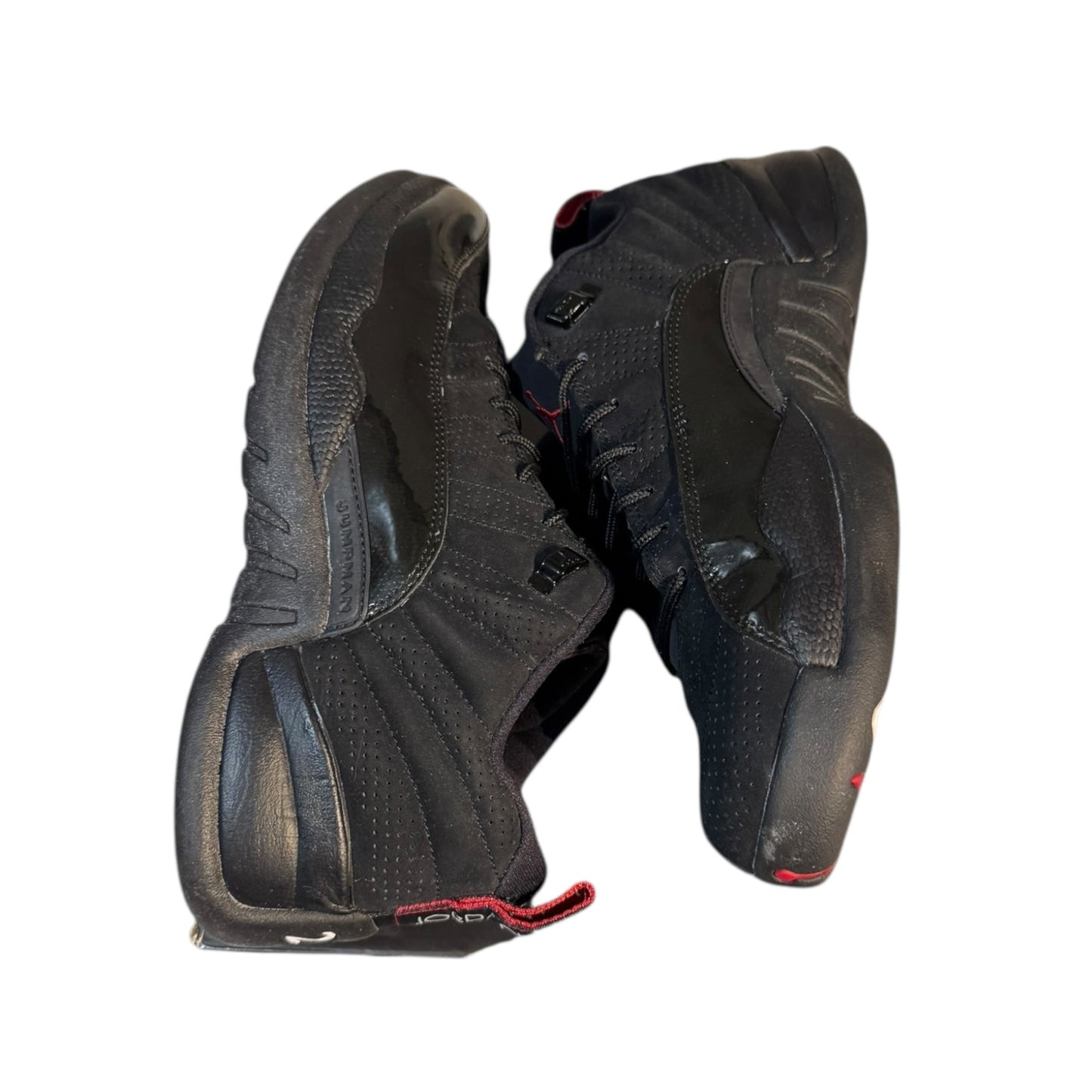 Jordan 12 Low Black Patent Size 9.5 (308317 001)