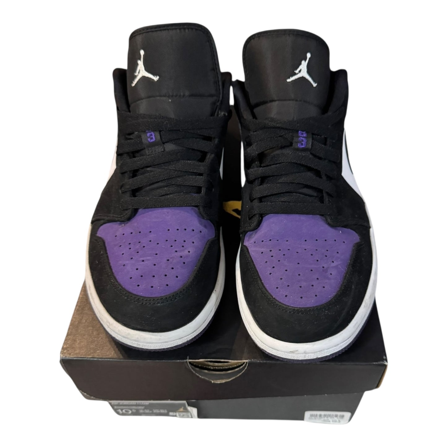 Jordan 1 Low Court Purple Size 10.5 (553558 125)