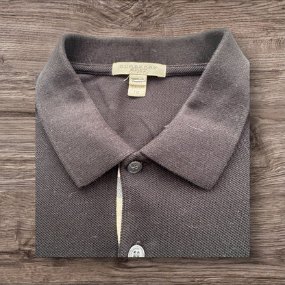 Burberry Black Polo Shirt