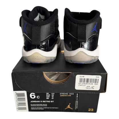DS Infant Jordan 11 Space Jam Size 6C (378040 003)