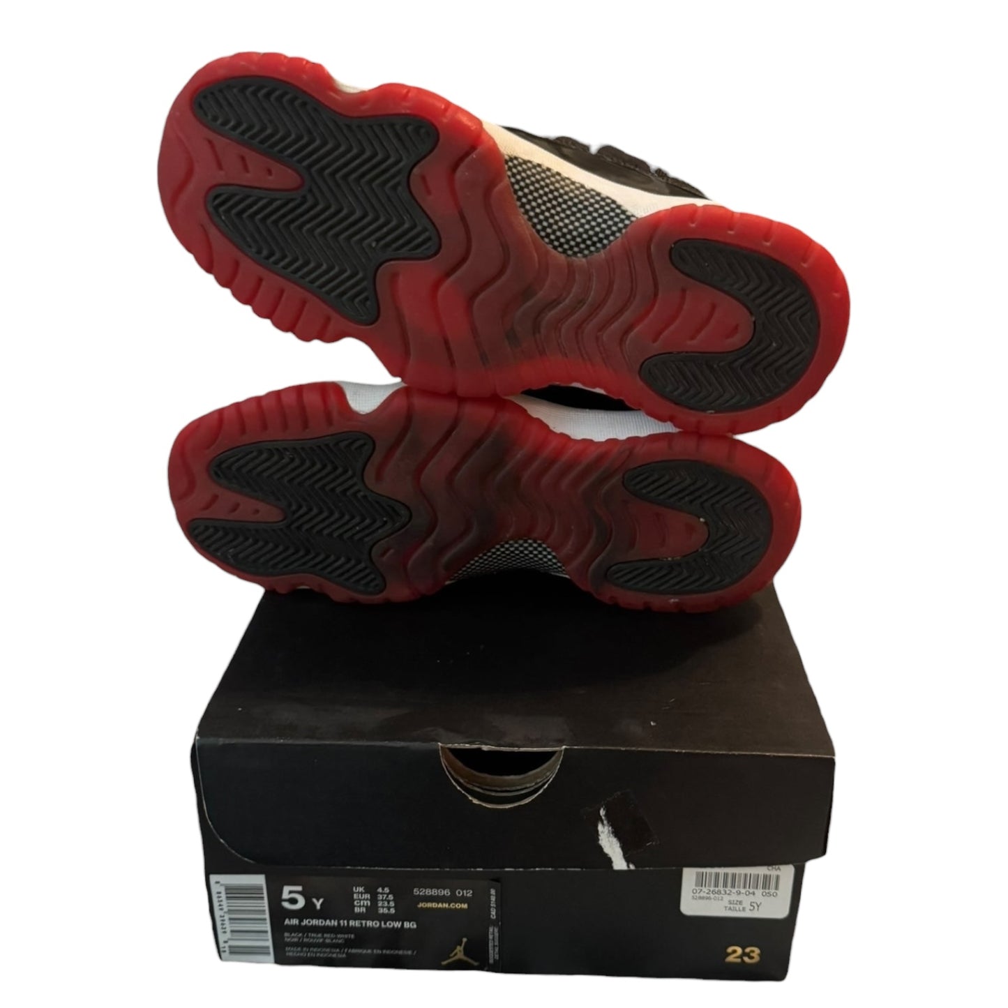 GS Jordan 11 Low Bred 2015 Size 5Y (52896 012)
