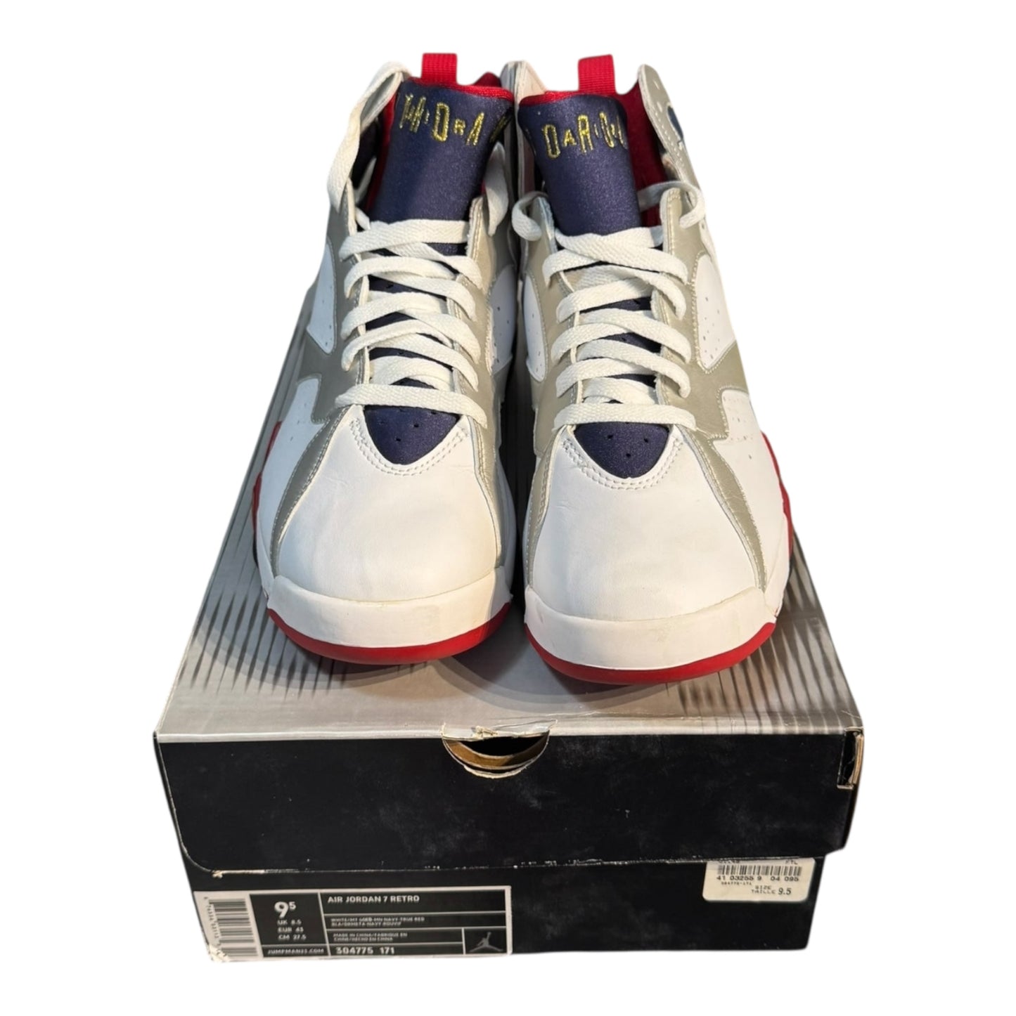 Jordan 7 Olympic 2004 Size 9.5 (304775 171)