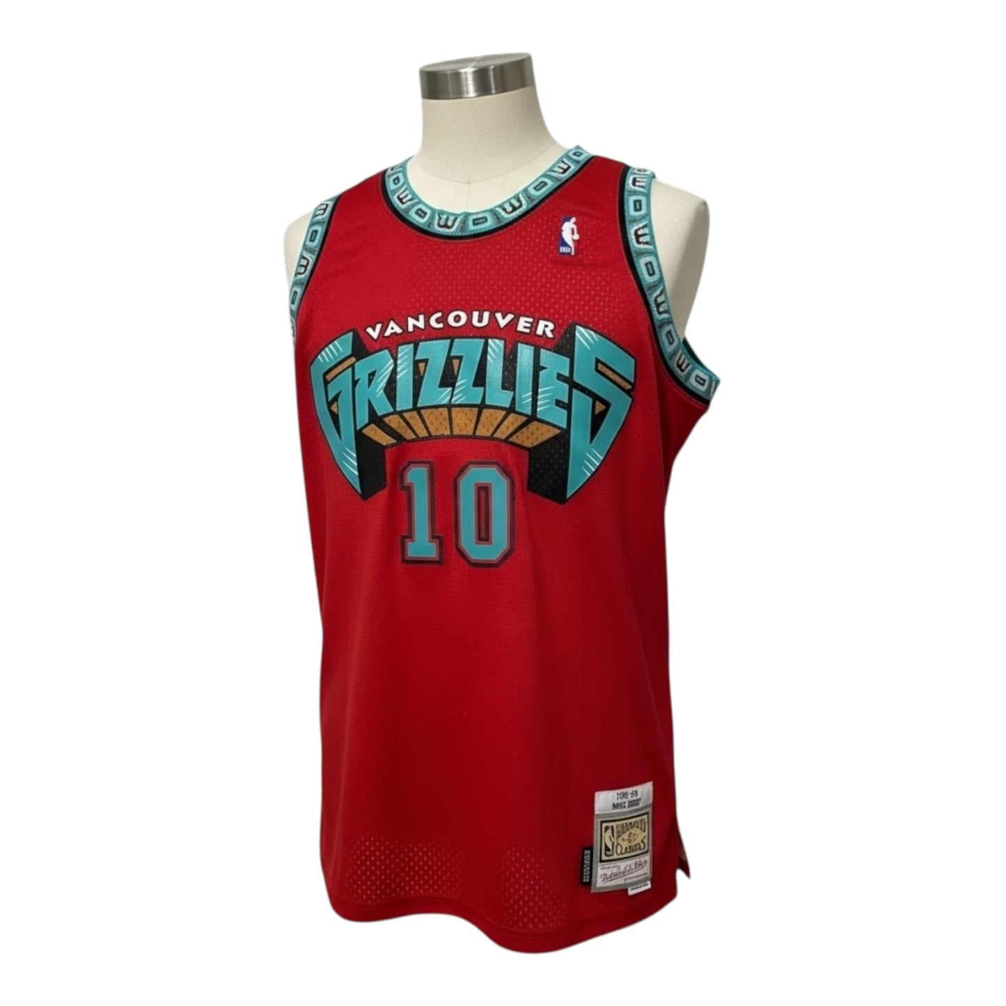 Mitchell & Ness Vancouver Grizzlies Mike Bibby Jersey Size Large