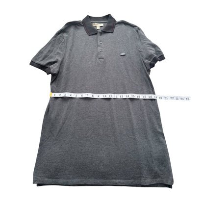 Burberry Grey Polo Shirt Sz XL