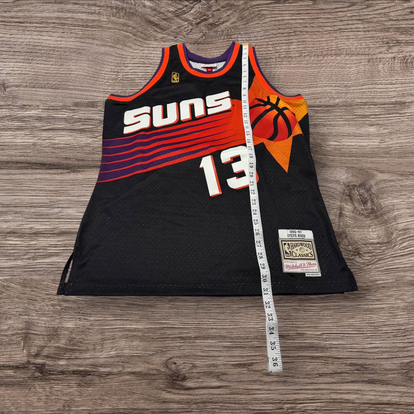 Mitchell & Ness Black Phoenix Sun Steve Nash Jersey Size Large