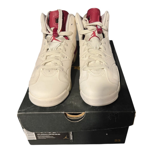 GS Jordan 6 Maroon Size 5Y (836342 115)