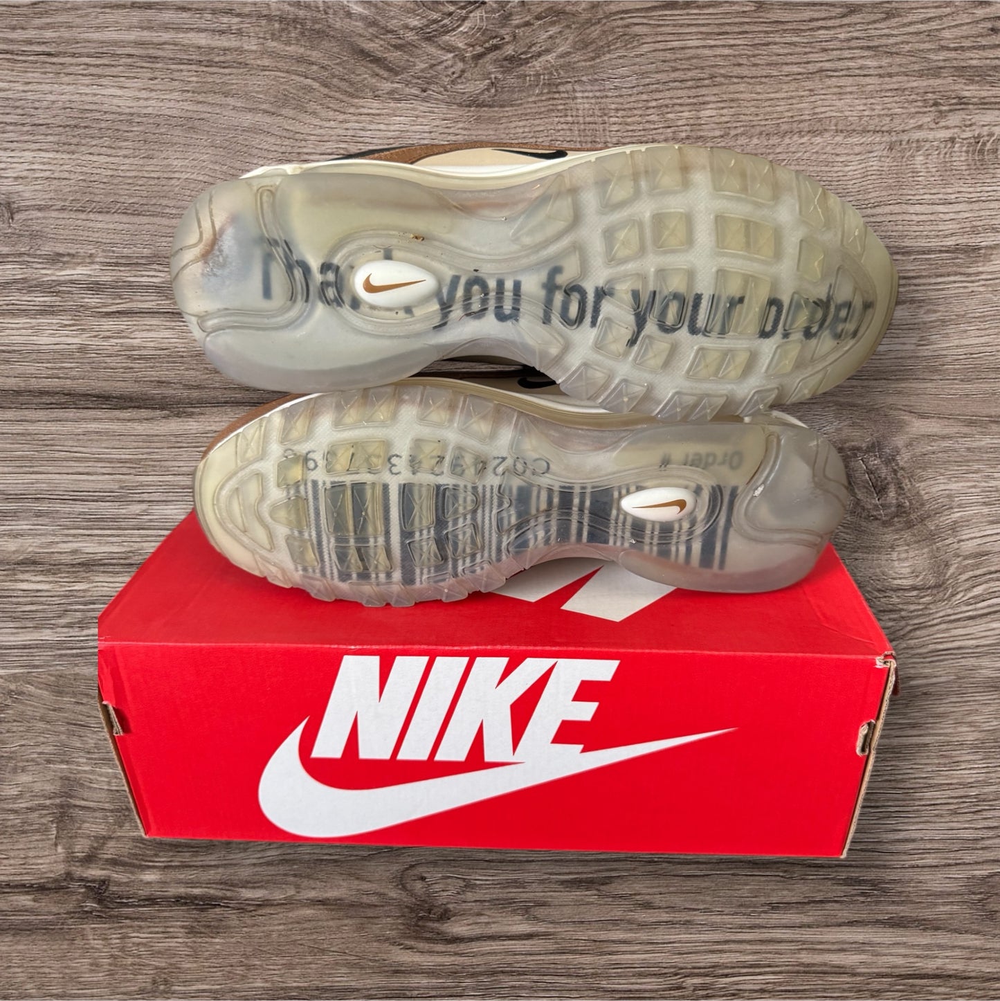 Nike Air Max 97 Brown Size 11 (921826 201)