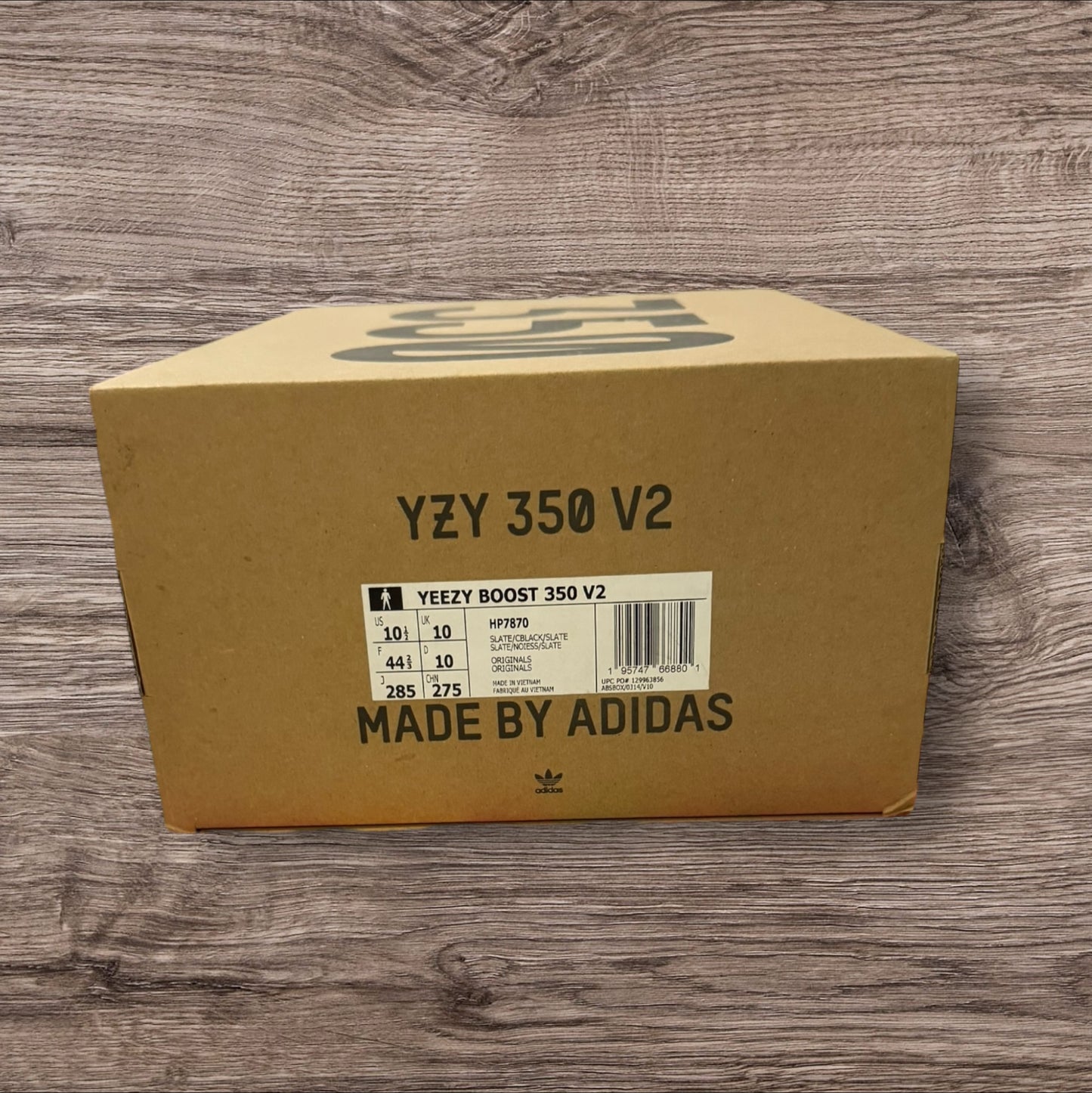 Adidas Yeezy 350 V2 Slate Size 10.5 (HP7870)