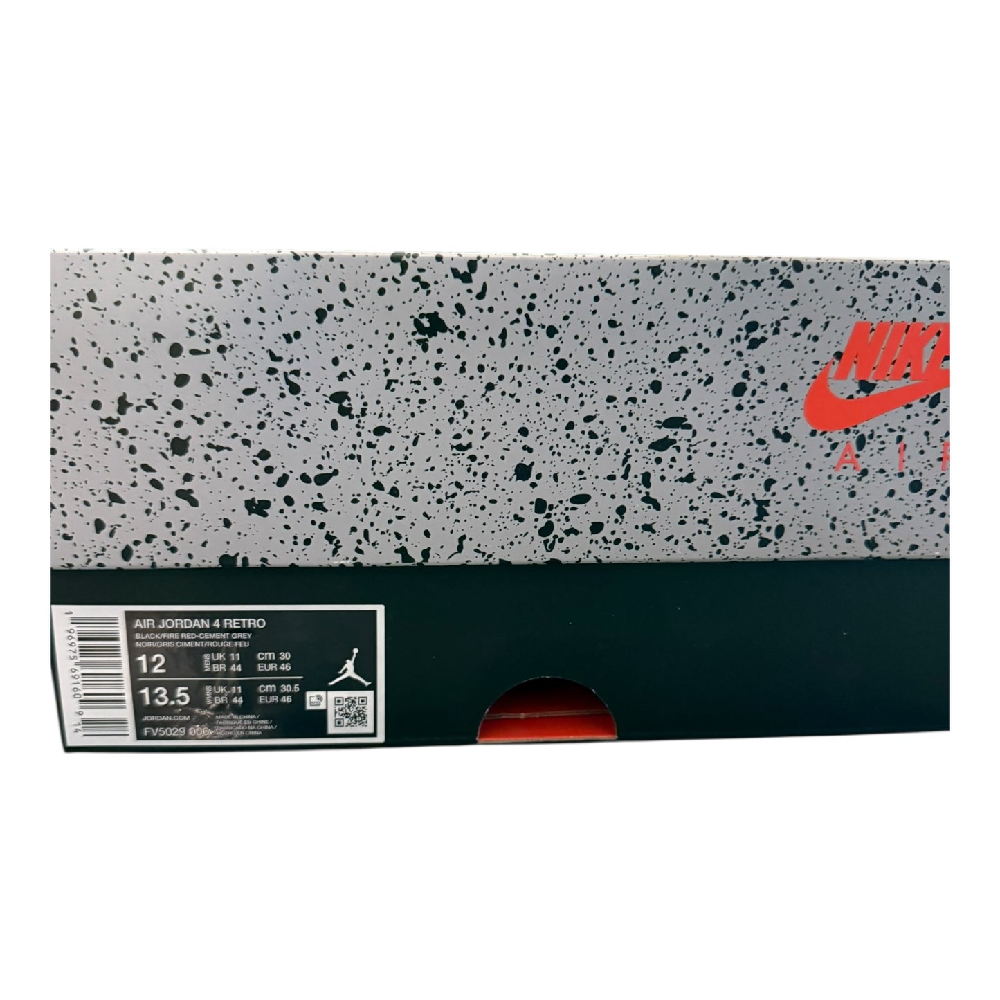 DS Jordan 4 Bred Reimagined Size 12