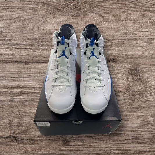 Jordan 6 Sport Blue Size 9.5 (384664 107)