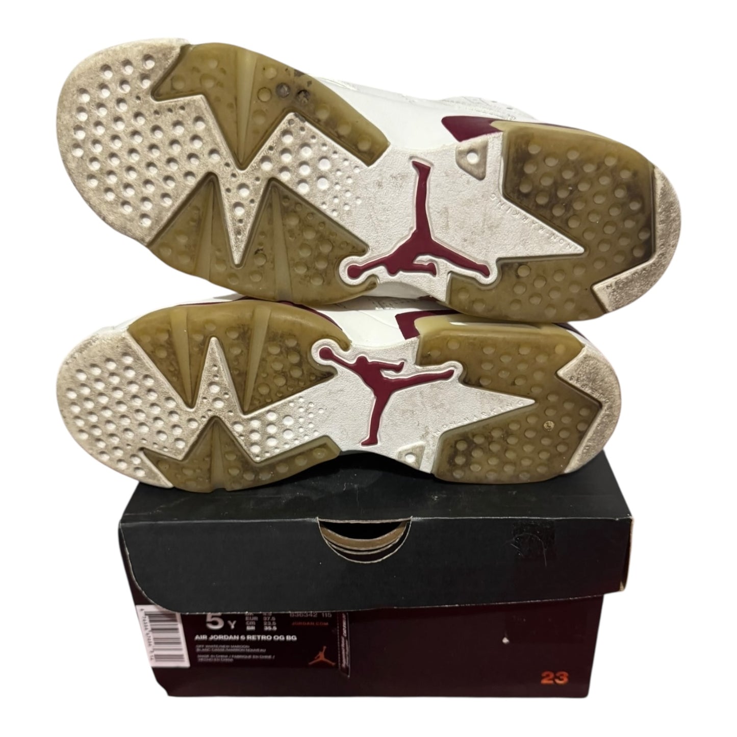 GS Jordan 6 Maroon Size 5Y (836342 115)