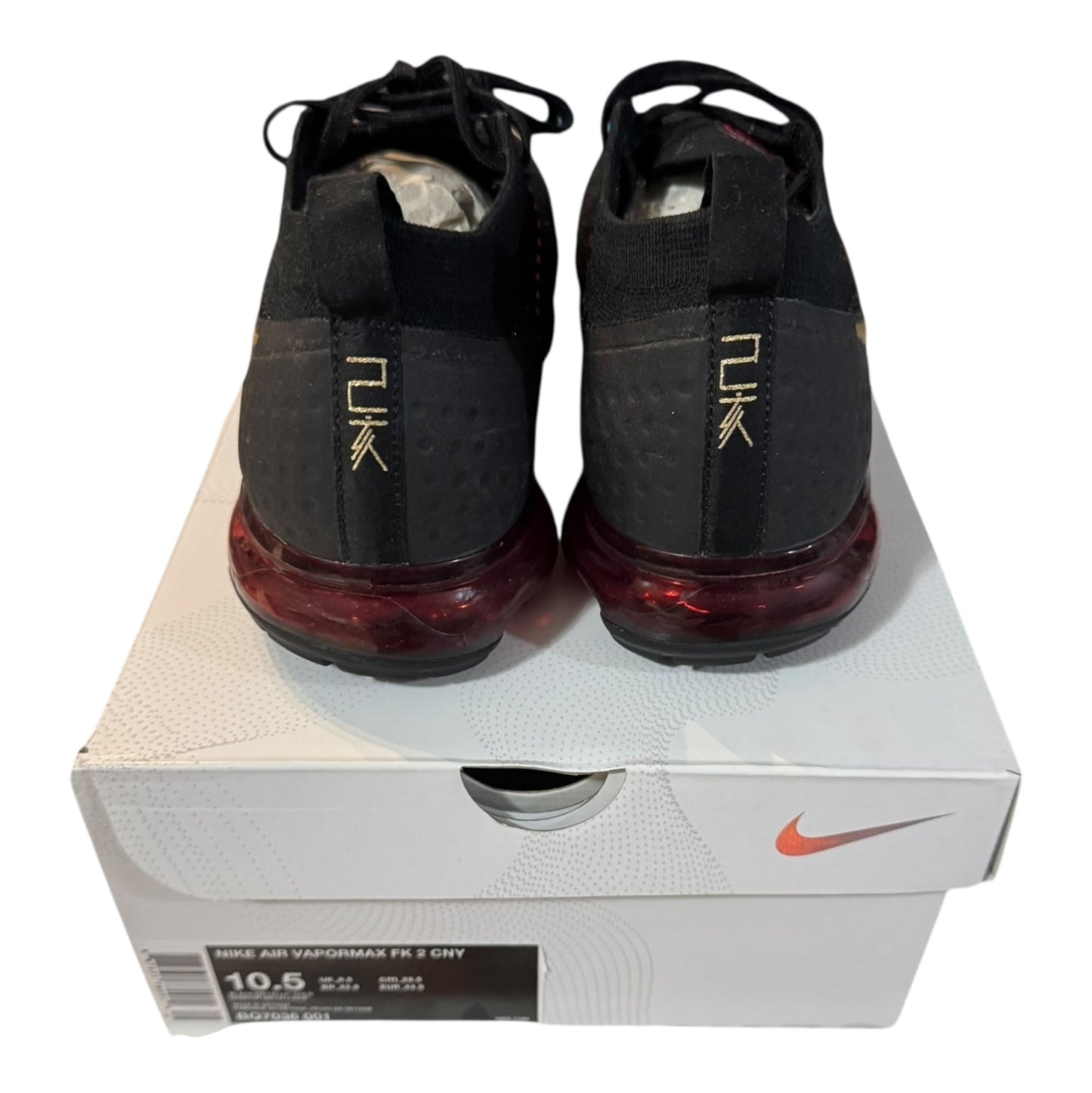 Nike Vapormax Flyknit 2 Chinese New Year Size 10.5 (2019 BQ7036 001)