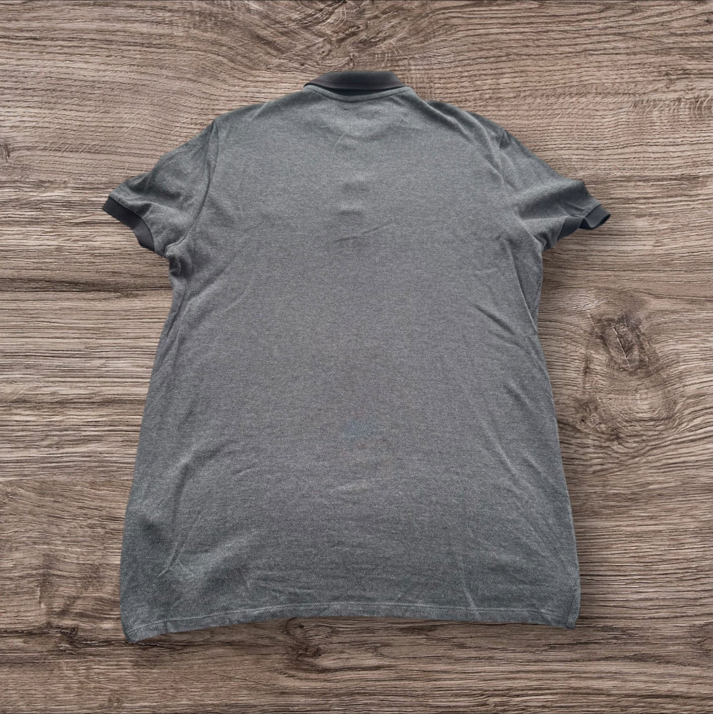 Burberry Grey Polo Shirt Sz XL