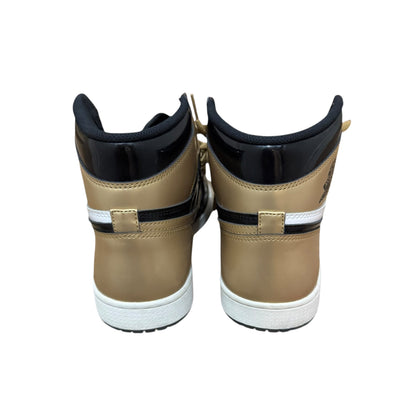 Jordan 1 Patent Gold Toe Size 9 (861428 007)