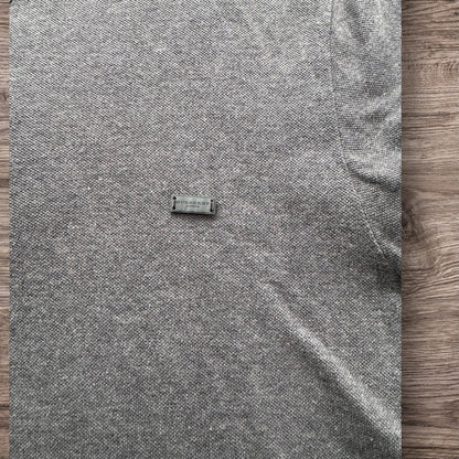 Burberry Grey Polo Shirt Sz XL