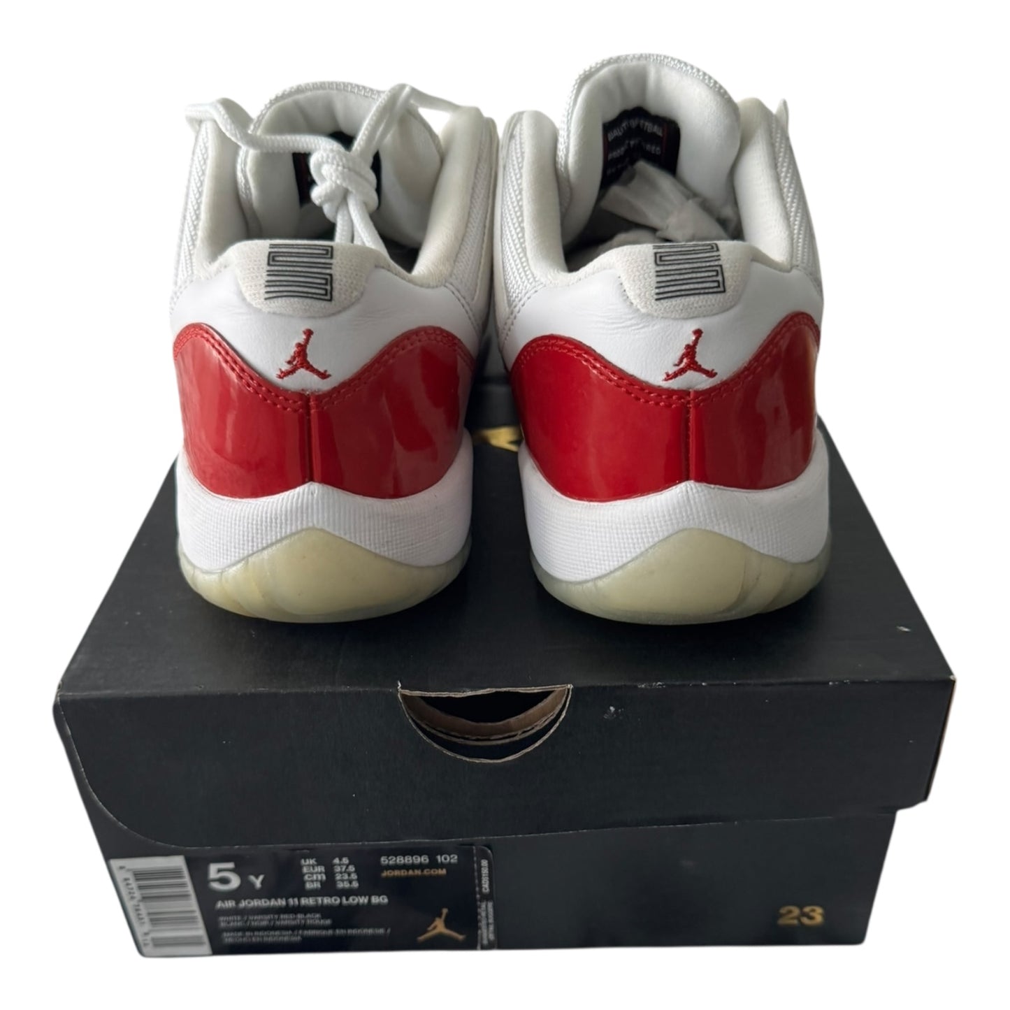 GS Jordan 11 Low Cherry Size 5Y (528896 102)