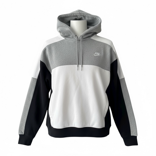 Nike Black/Grey Club Fleece Sweater Size L