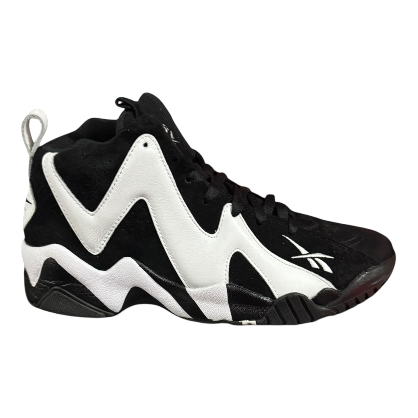 Reebok Kamikaze Black White II Size 10