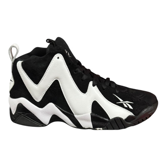 Reebok Kamikaze Black White II Size 10