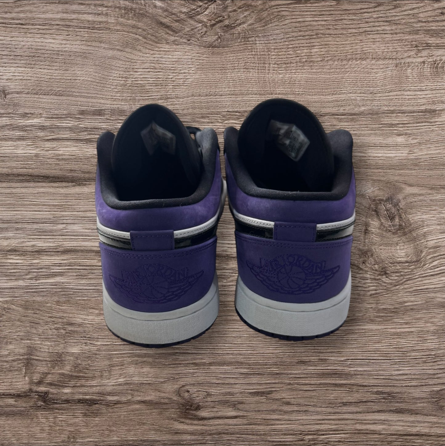 Jordan 1 Low Court Purple Size 10 (553558-125)