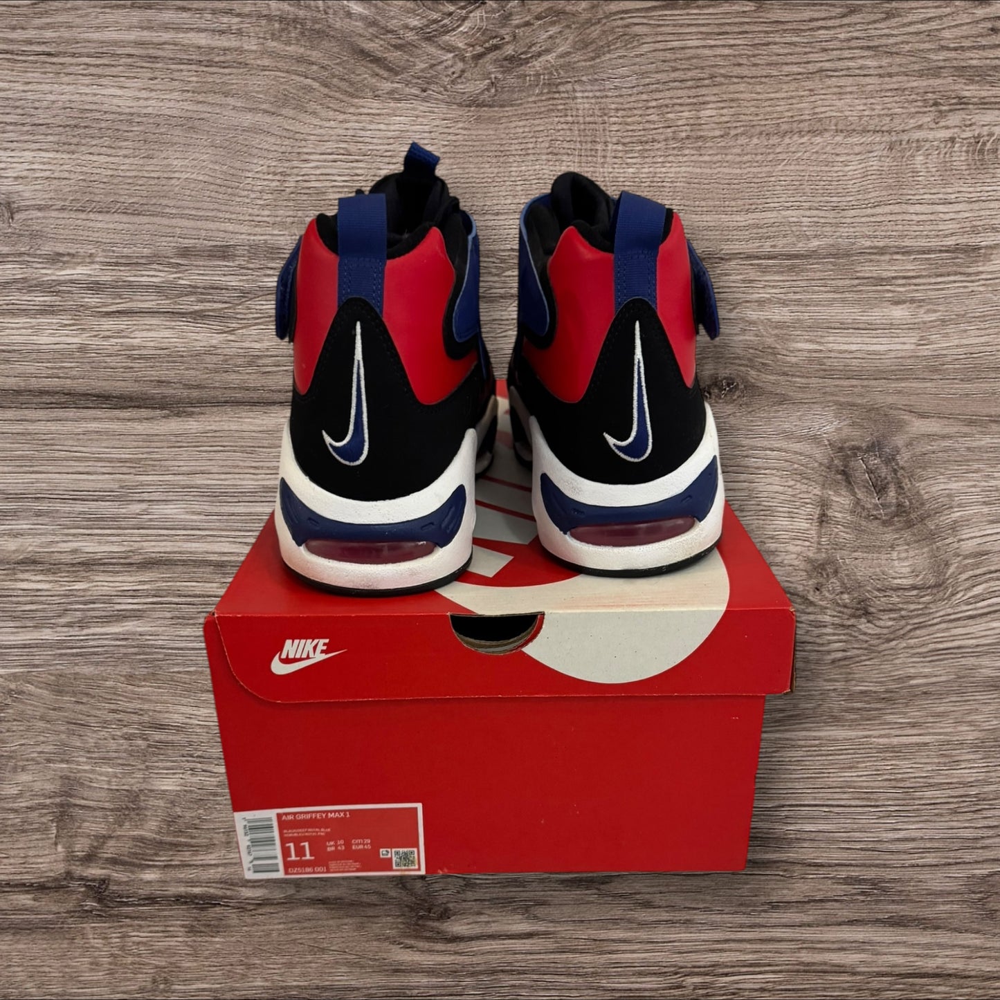 Nike Air Griffey Max 1 USA Black Size 11