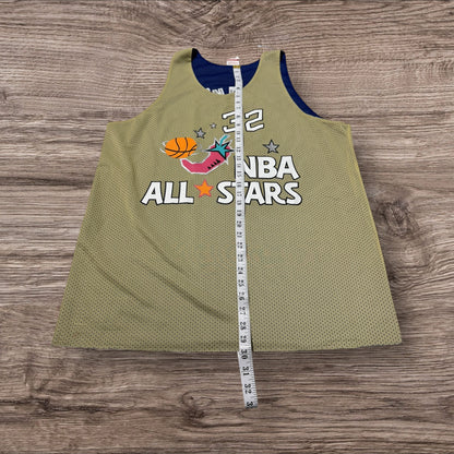 Mitchell & Ness Blue Orlando Magic Shaq Practice Jersey Reversible Size XL