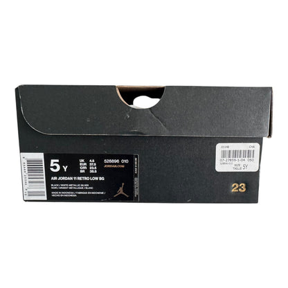 GS Jordan 11 Low Barron Size 5Y (528896 010)