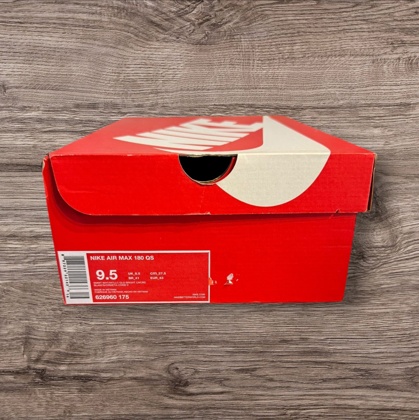 Nike Air max 180 Concord Size 9.5 (626960 175)