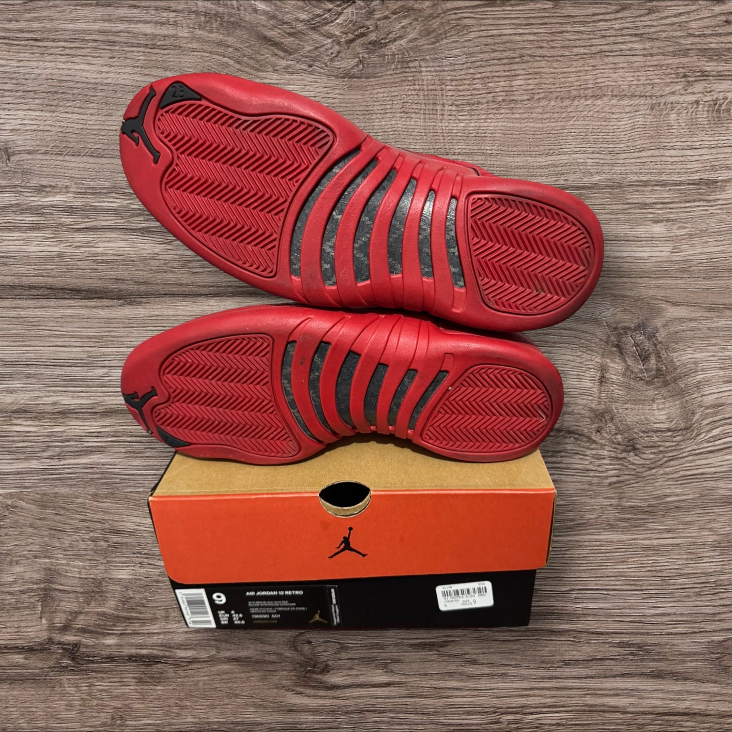 Jordan 12 Gym Red Size 9 (130690 601)
