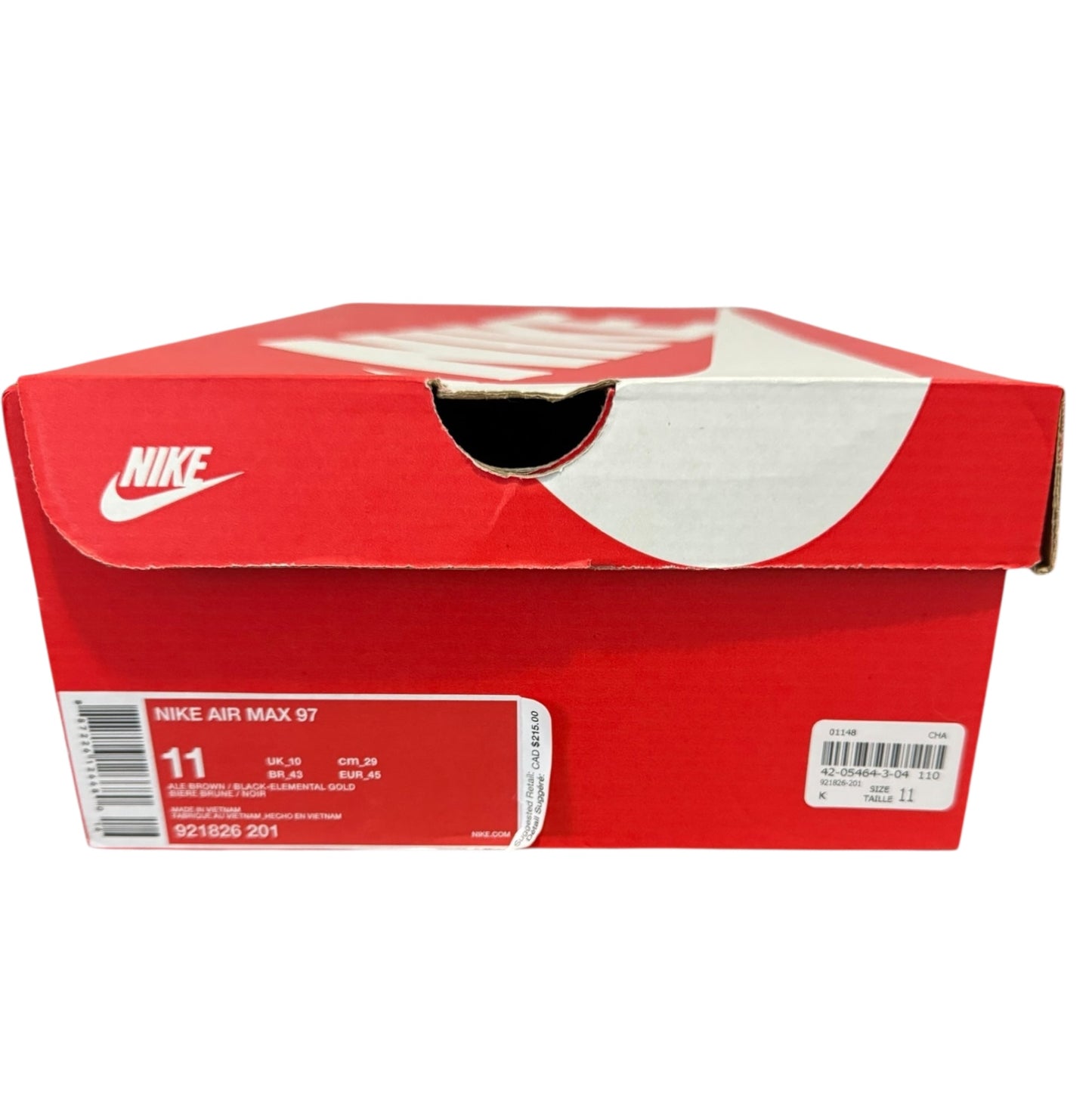 Nike Air Max 97 Brown Size 11 (921826 201)