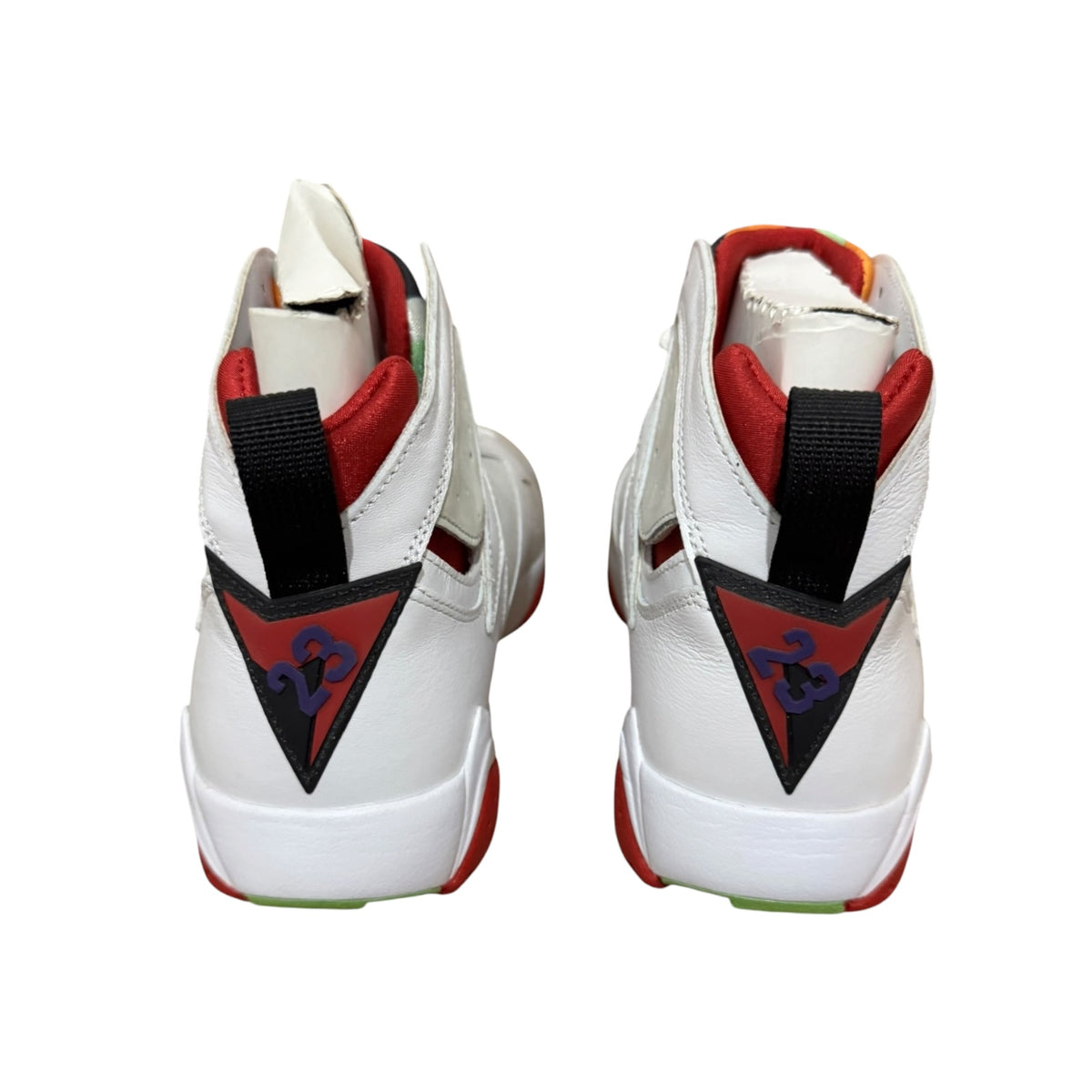 Jordan 7 Hare Size 9 No Box, Never Tried On, Toe Area Yellow (304775-125)
