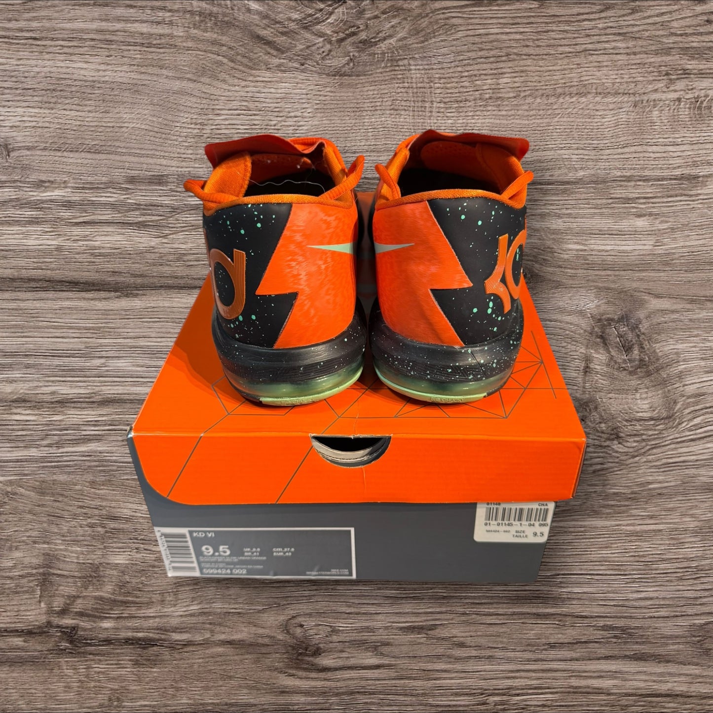 Nike KD VI Texas Size 9.5 (599424 002)