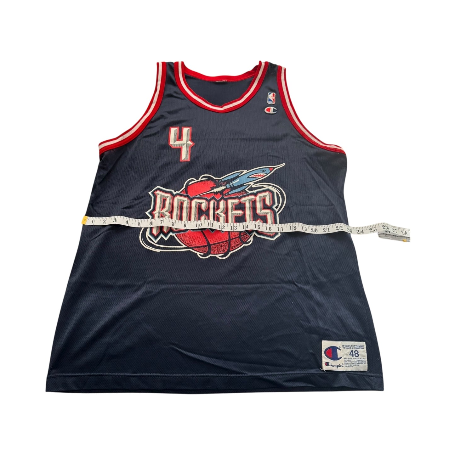 Champion Charles Barkley Rockets Jersey Size Large (48)