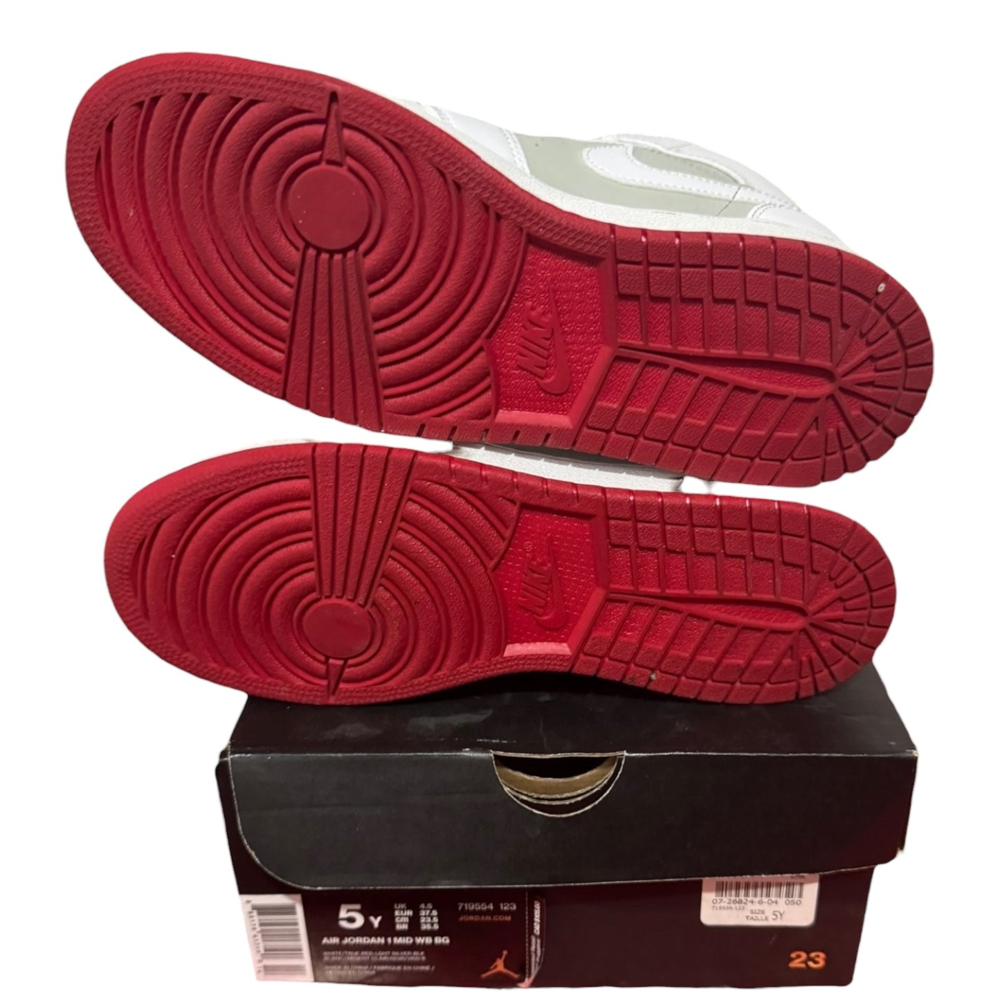 GS Jordan 1 Mid Hare Size 5Y ( 719554 123)