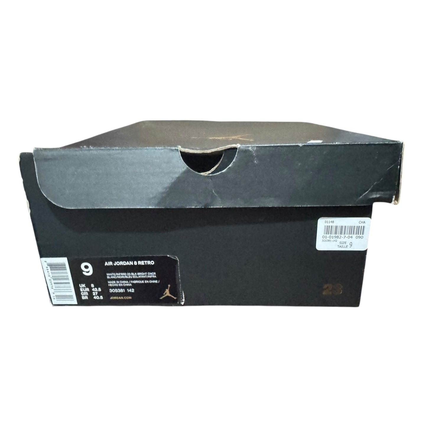 DS Jordan 8 3Peat Size 9 (305381 142)