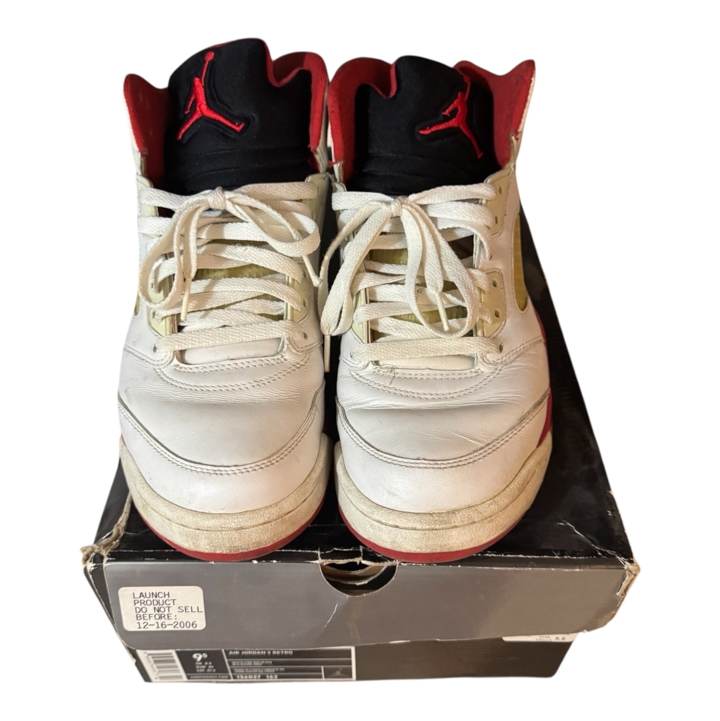 Jordan 5 Fire Red (2006) Size 9.5 (136027 162)