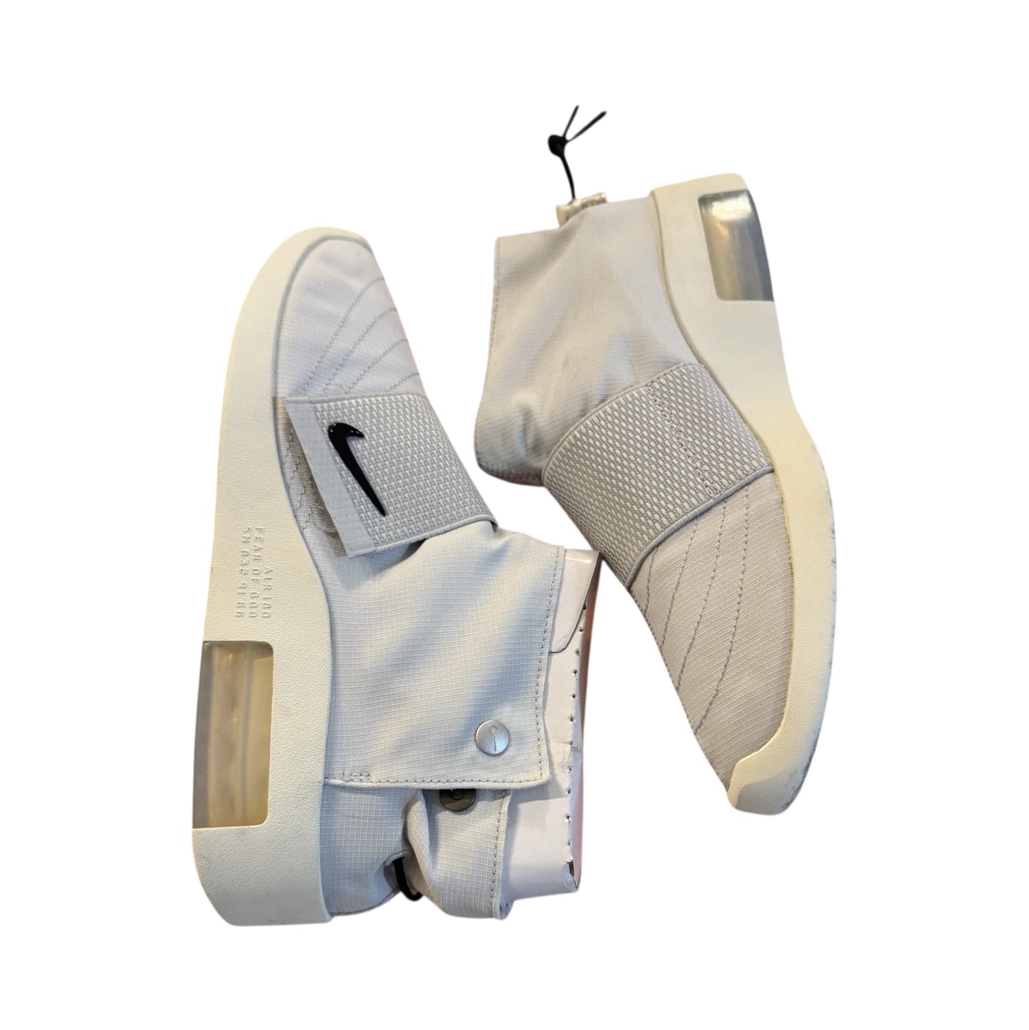 Nike Fear of God Moccasin Pure Platinum Size 9 (AT8086 001)