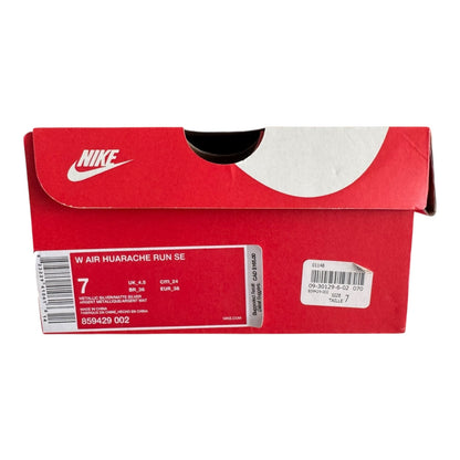 Woman Nike Huarache Silver Size 7 (859429 002)