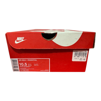 Air Max 1 Gym Red Sail Size 10.5 (537383 611)
