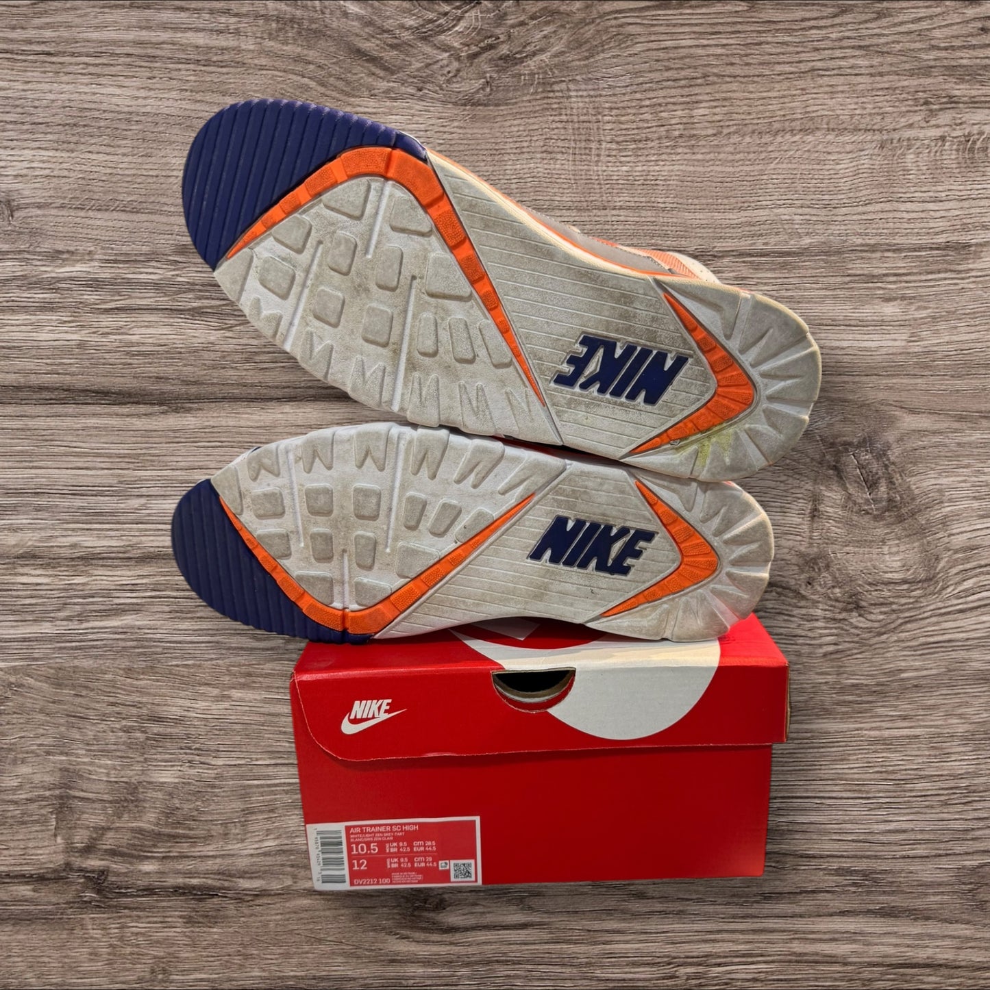 Nike Air Trainer SC High Auburn Size 10.5 (DV2212-100)