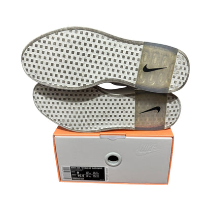 Nike Fear of God Moccasin Pure Platinum Size 9 (AT8086 001)