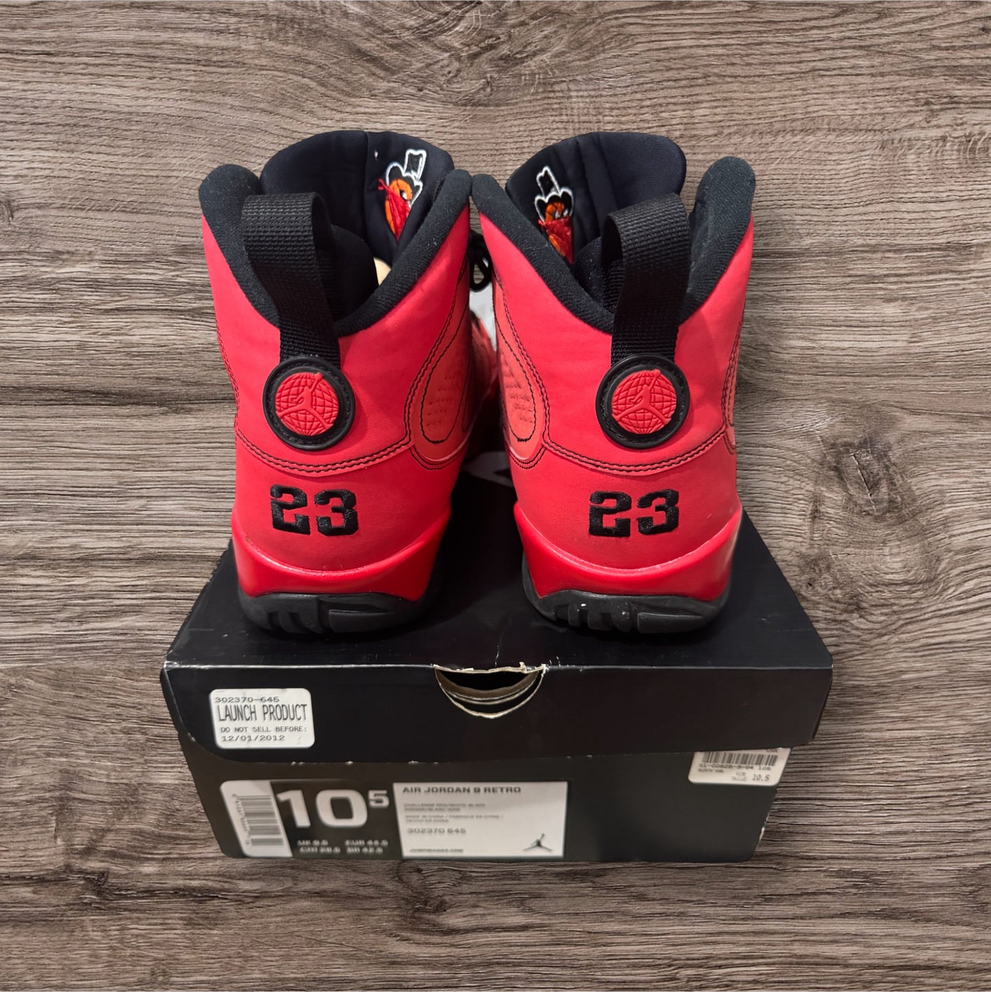 Jordan 9 Motorboat 2012 Size 10.5  (302370 645)