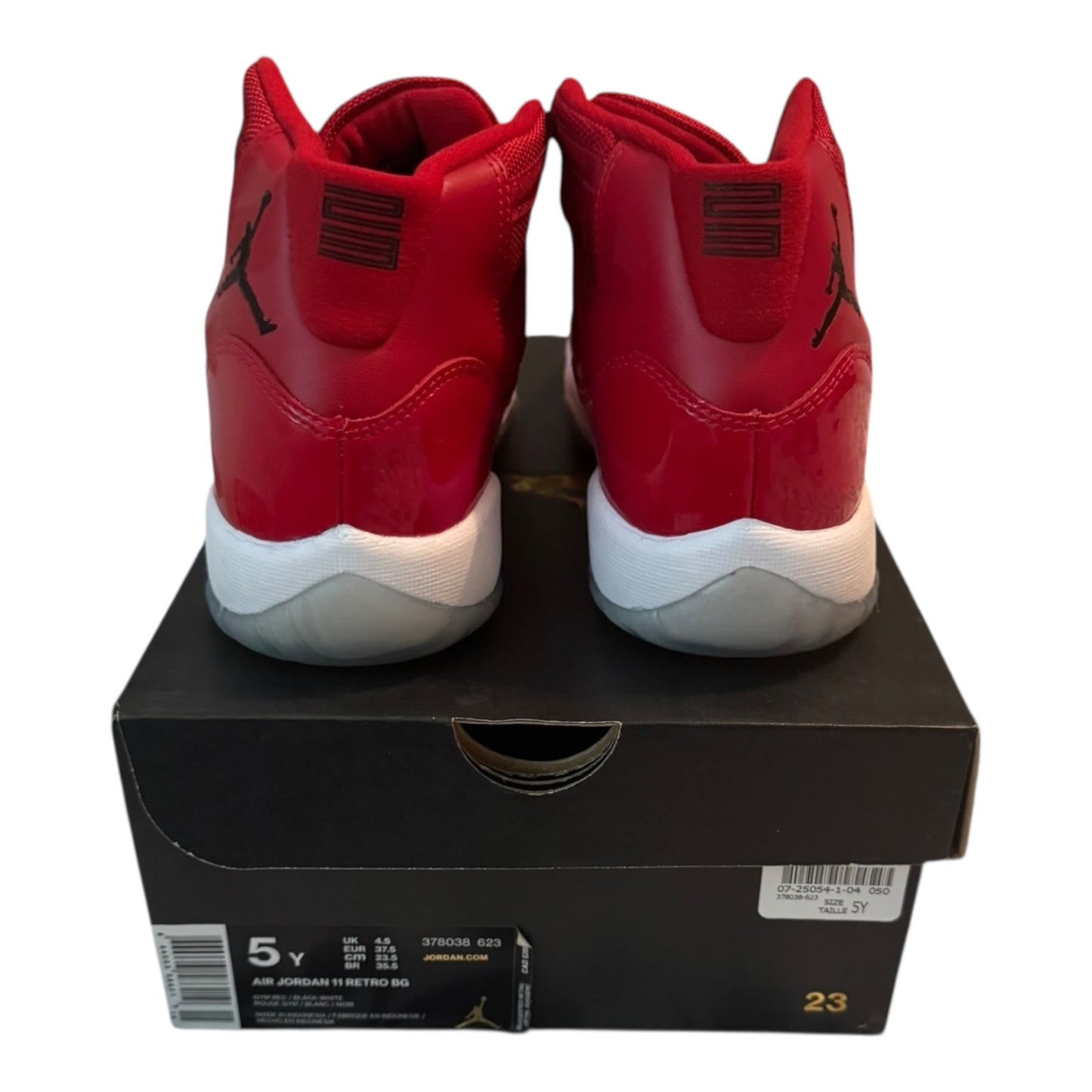DS GS Jordan 11 Win like 96 Size 5Y (378038 003)