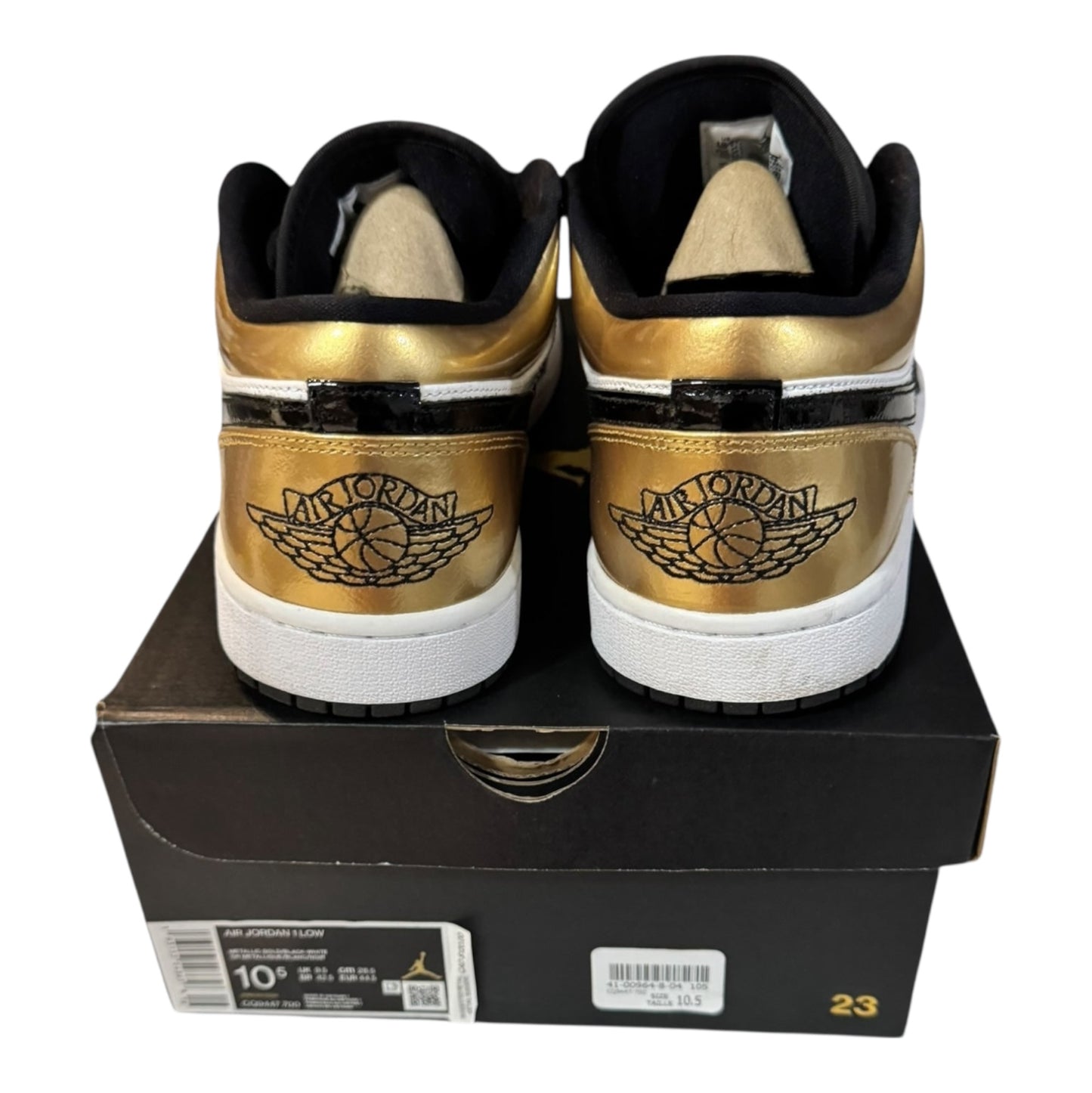 Jordan 1 Low Gold Toe Size 10.5 (CQ9447 700)