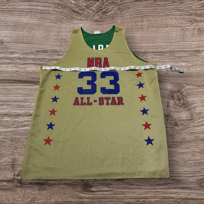 Mitchell & Ness Green Boston Celtics Larry Bird Reversible Practice Jersey Size XL