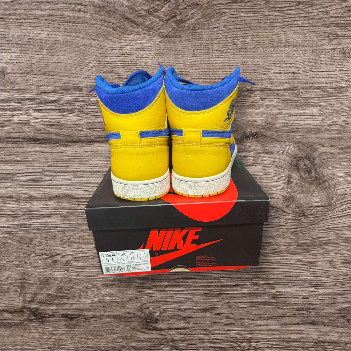 Jordan 1 High Laney Size 11 (555088 707)