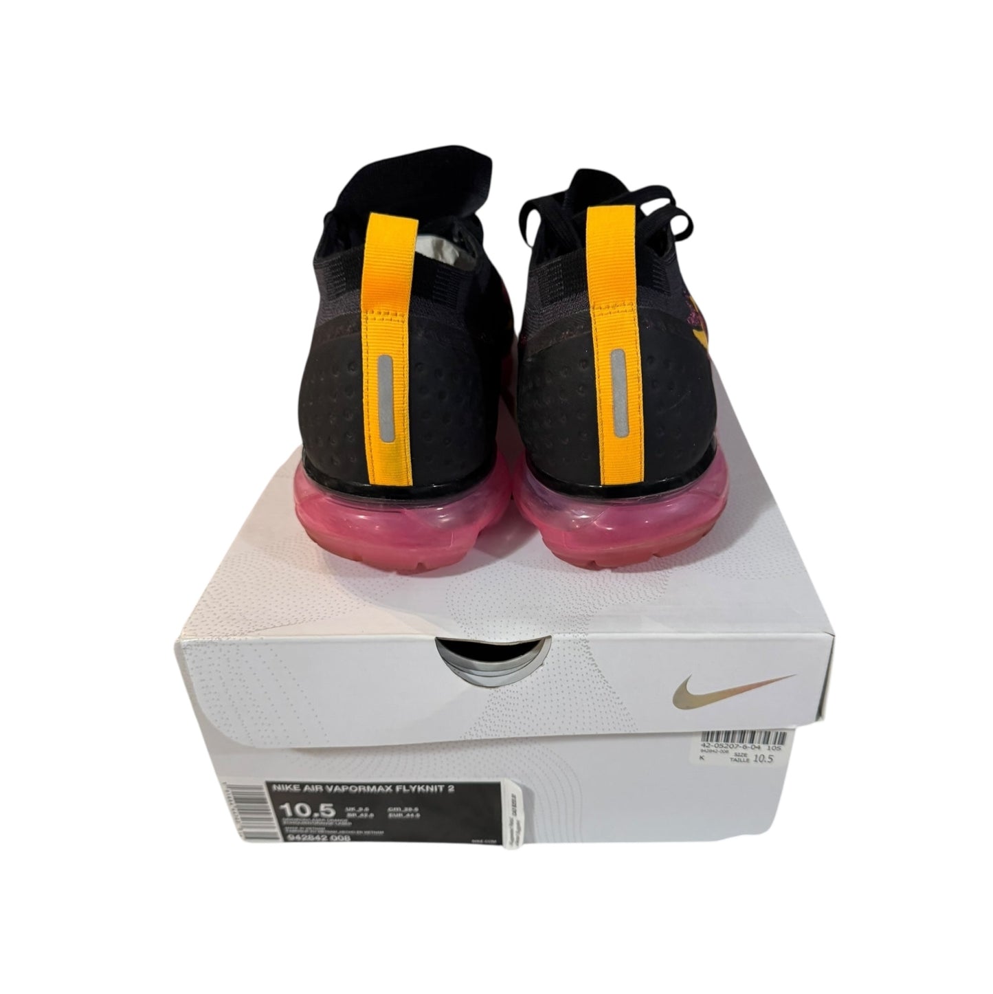 Nike Vapormax Flyknit 2 Pink Blast Size 10.5 (942842 008)