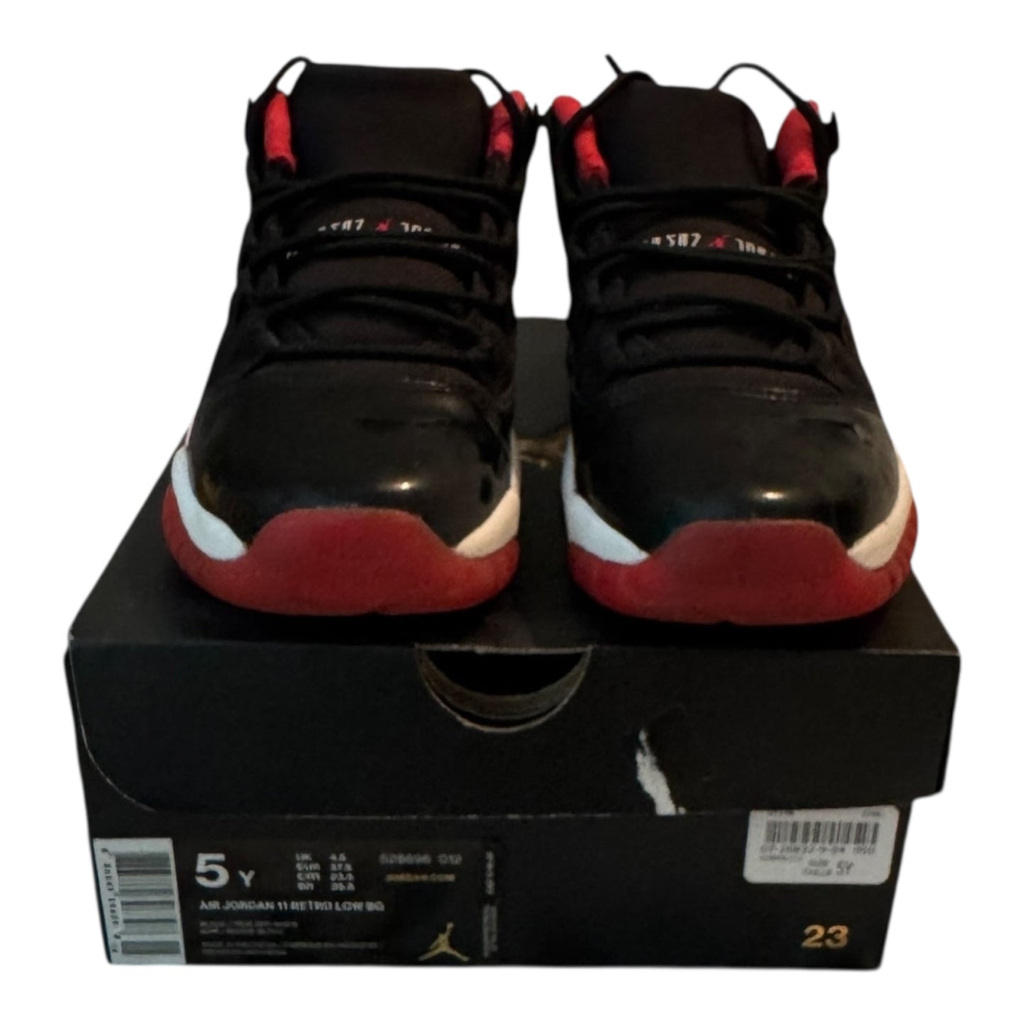 GS Jordan 11 Low Bred 2015 Size 5Y (52896 012)