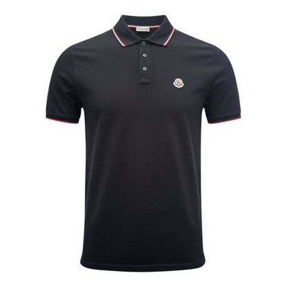 Moncler Black Polo Shirt