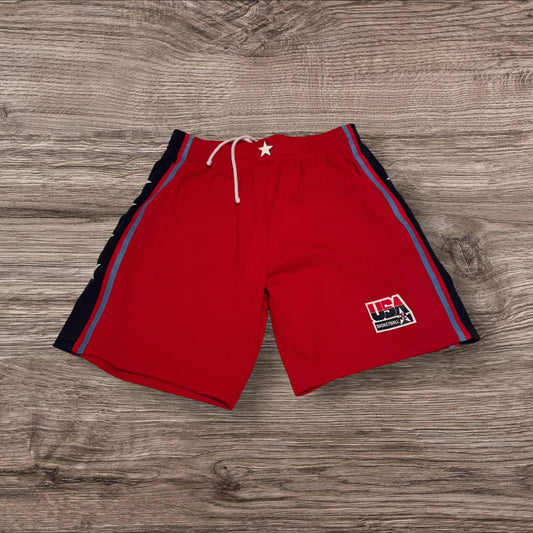 Mitchell & Ness Team USA Shorts Size Large